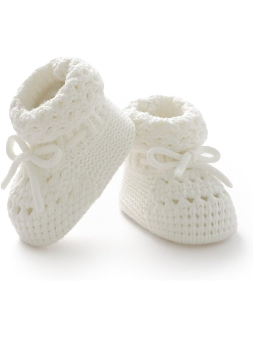 Cozy 100% Cotton Knitted Baby Booties | Warm Crib Shoes for Newborns & Infants